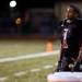 Milan senior tailback Arthur Dukes III on the sidelines during the final minutes of the game on Friday. Milan lost 26-6. Daniel Brenner I AnnArbor.com